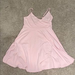 NWOT Pink Forever 21 Crossback Dress